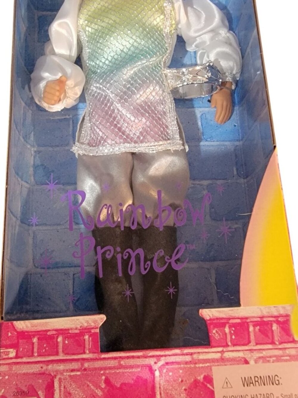 Barbie Rainbow Prince Ken Doll 1999 Mattel No. 26359 Collectors Vintage New - Picture 7 of 11